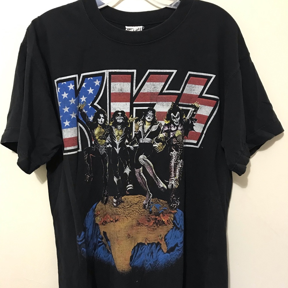 Men’s Size L Vintage KISS 1996 Rock Tour T-Shirt